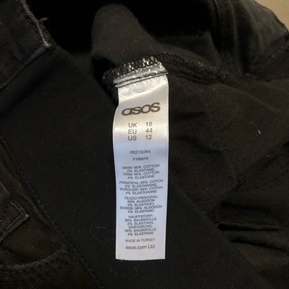 ASOS DESIGN Maternity Lisbon Mid-Rise Ankle Jeans - Picture 4 of 6